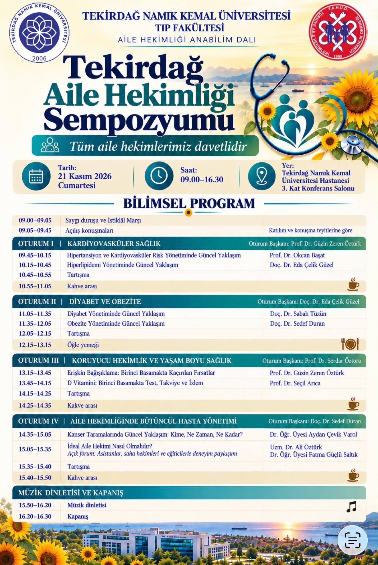 Tekirdağ Aile Hekimliği Kongresi